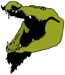Crocodile with a Beard