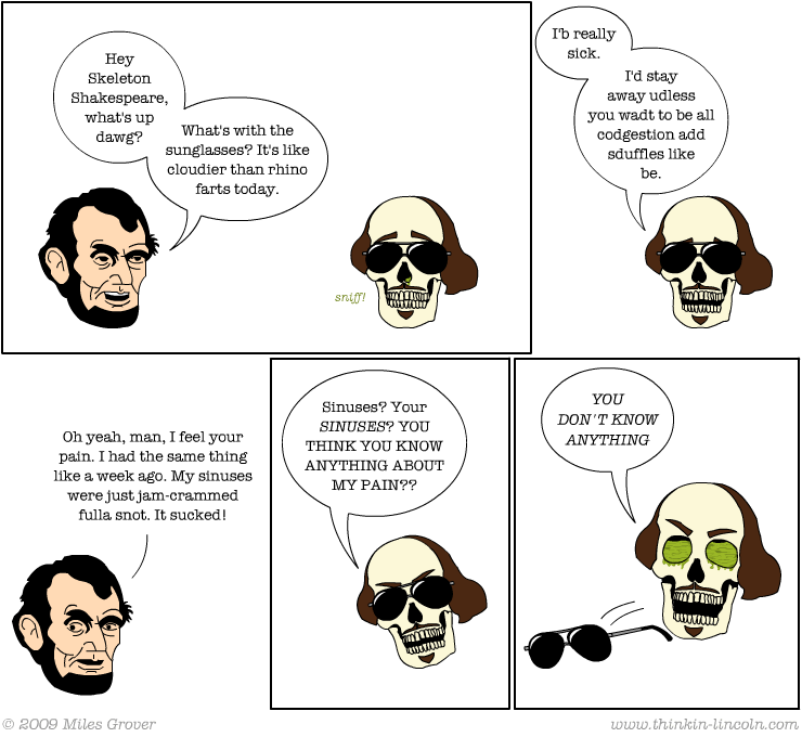 Sniffly Shakespeare