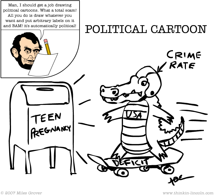 POLITICAL CARTOON